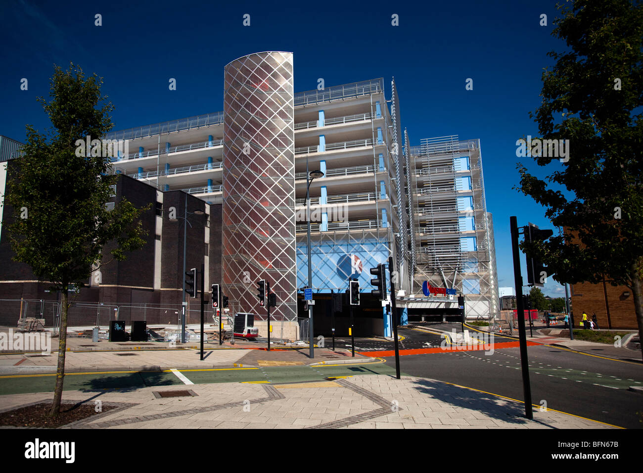 Newport Kingsway Einkaufszentrum Gwent South Wales UK Stockfoto