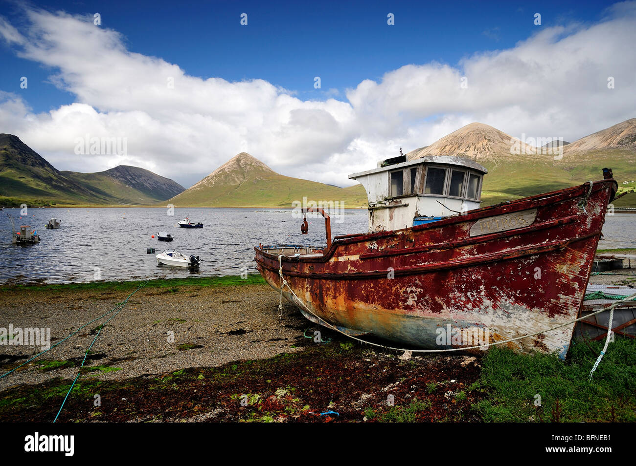 Landschaften von der Isle Of Skye Stockfoto