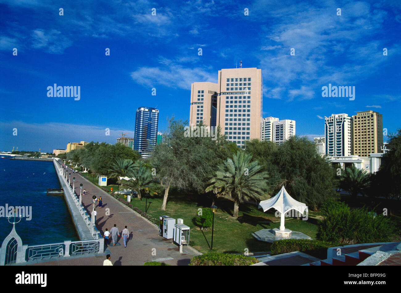 Abu Dhabi ; Persischer Golf ; Vereinigte Arabische Emirate ; VAE Stockfoto