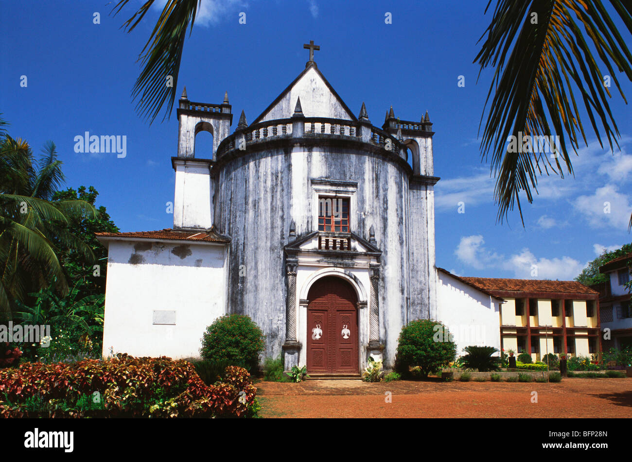 HMA 64779: Königliche Kapelle des St. Antonius; Old Goa; Indien Stockfoto