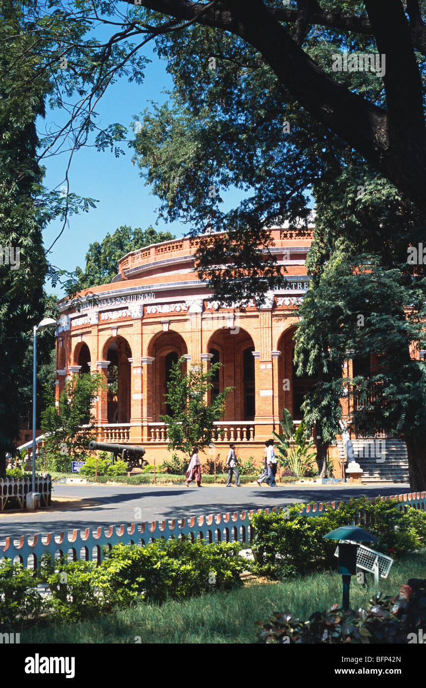 Museum-Theater im Pantheon Komplex; Chennai, Tamil Nadu; Indien Stockfoto