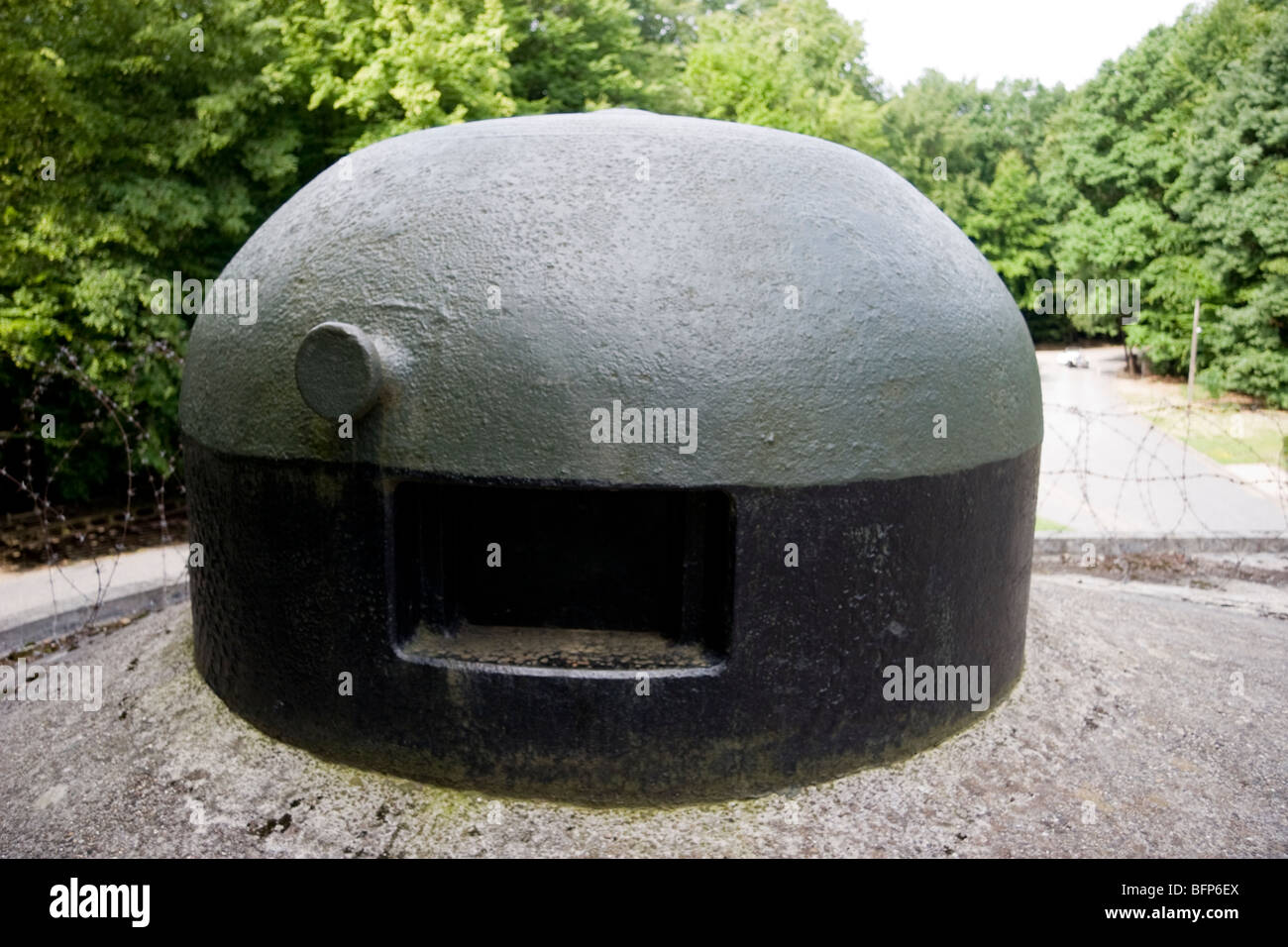 Teil der Befestigungsanlagen der Maginot-Linie in Frankreich Stockfoto