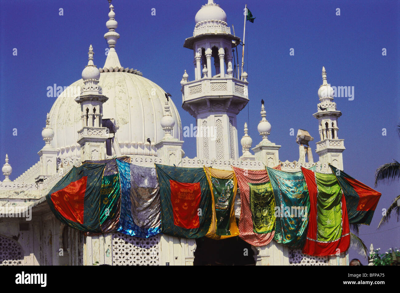 SOA 65362: Haji Ali Moschee; Bombay Mumbai; Maharashtra; Indien Stockfoto