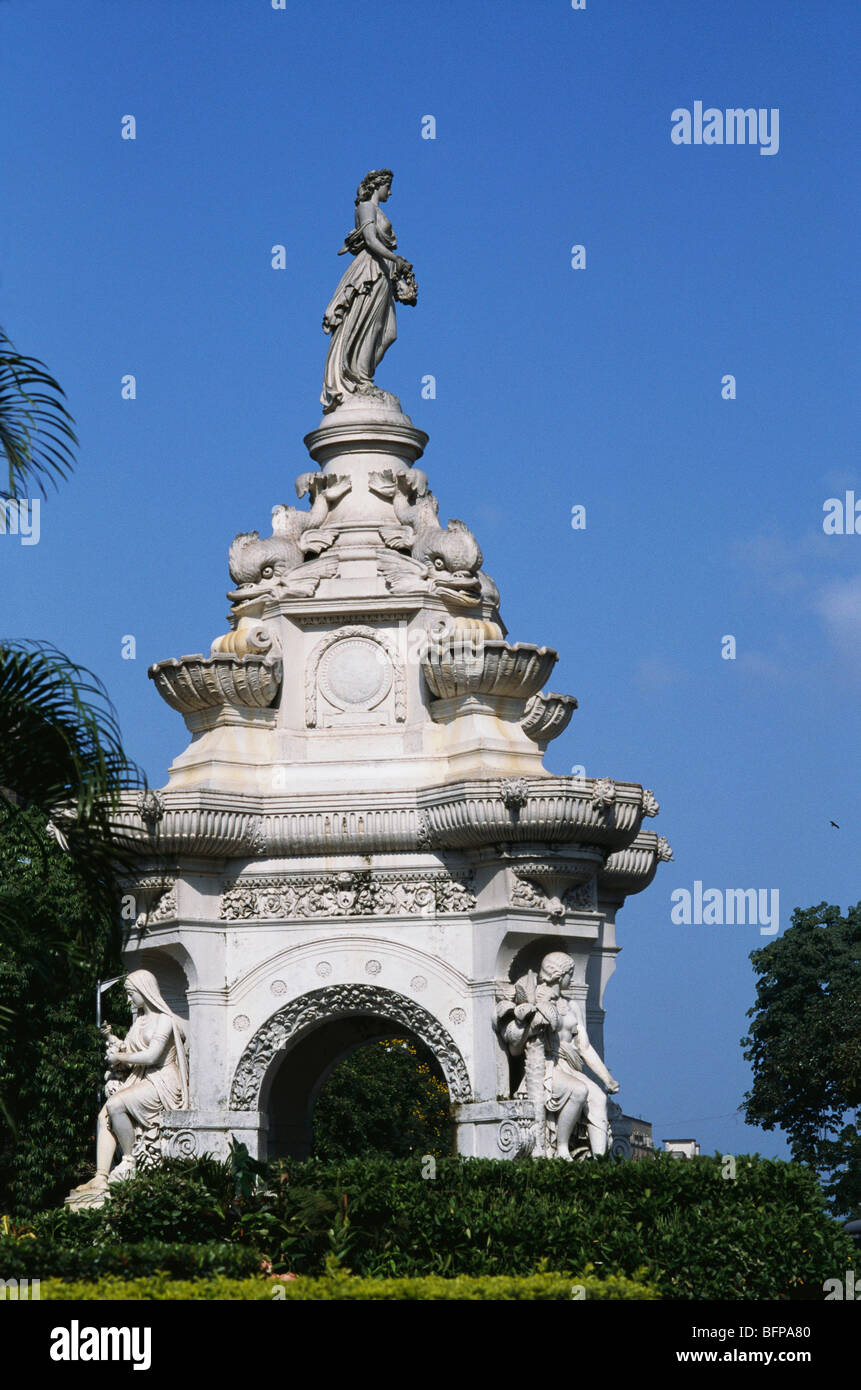 VHM-65348: Flora Fountain; Hutatma Chowk; Bombay Mumbai; Maharashtra; Indien Stockfoto