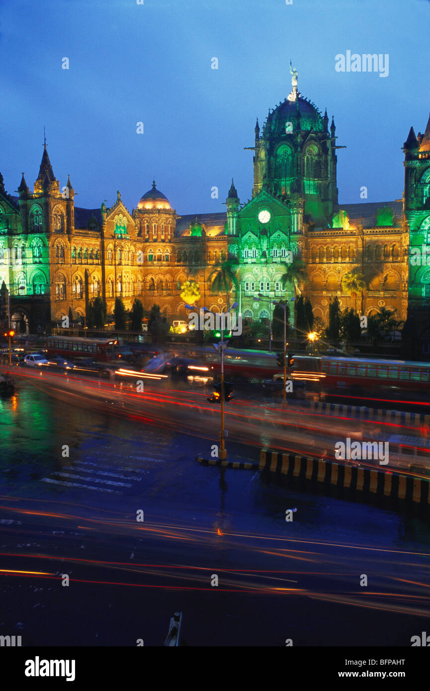 RMM 65461: Victoria Kopfbahnhof; Bombay Mumbai; Maharashtra; Indien Stockfoto