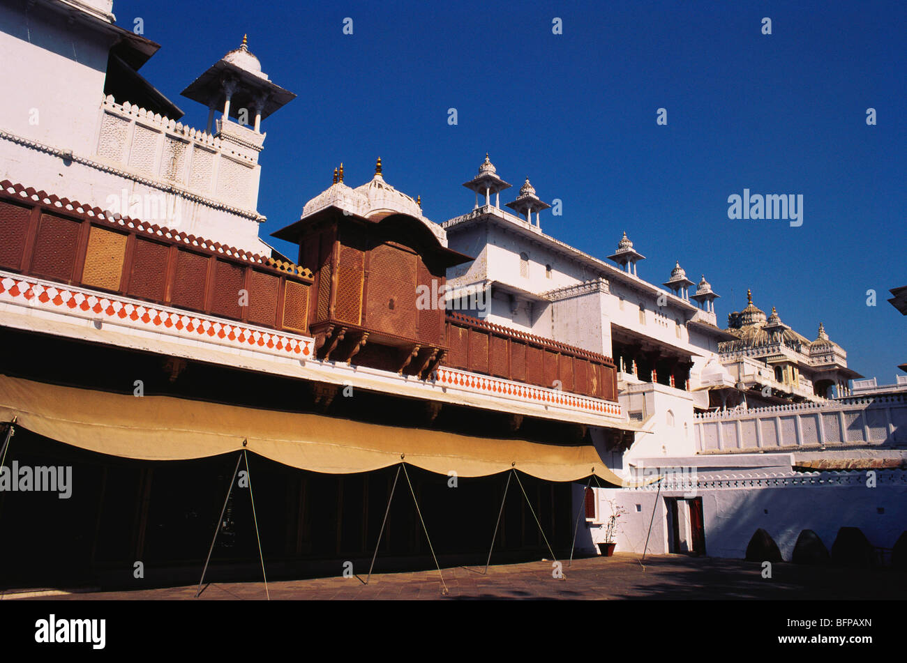NMK 65513: Palast; Kota; Rajasthan; Indien Stockfoto