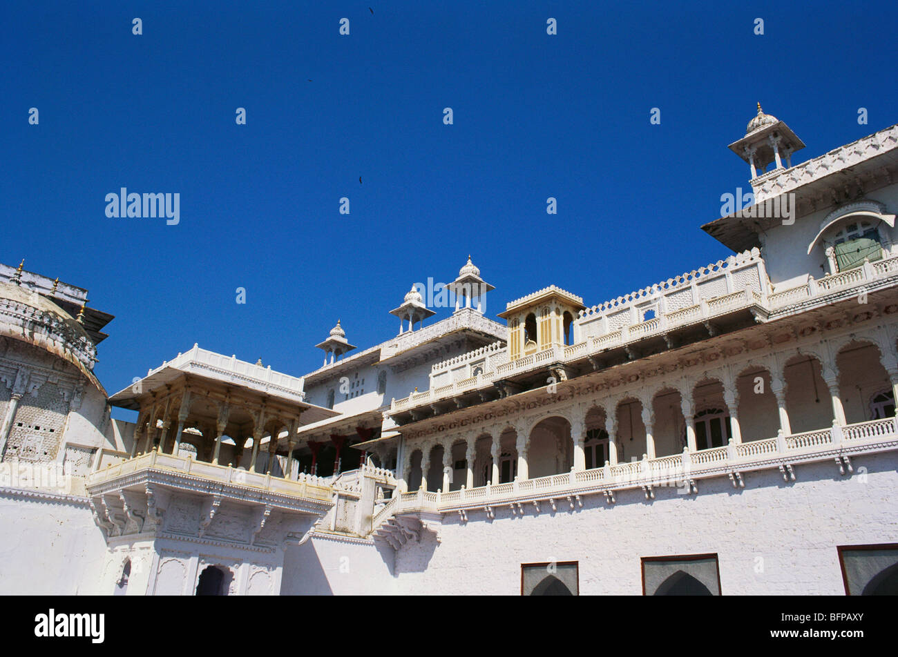 NMK 65514: Palast; Kota; Rajasthan; Indien Stockfoto