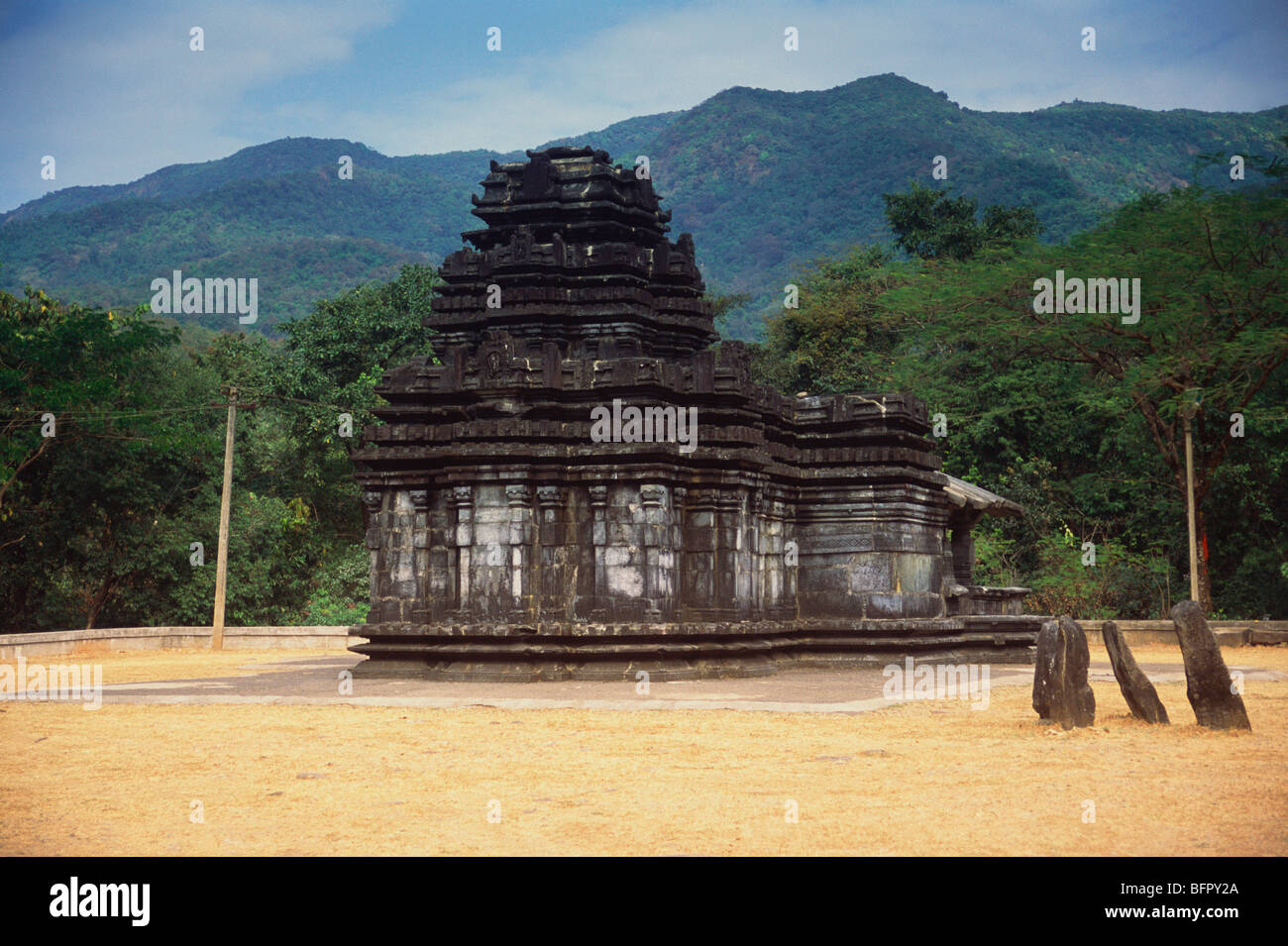 MPC 66766: Tamdi Surla Tempel; Goa; Indien Stockfoto
