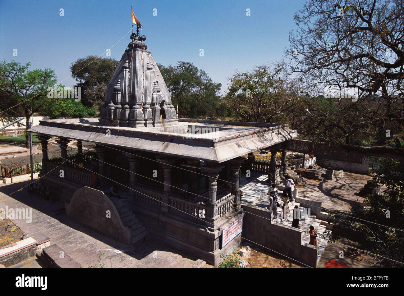 Kal Bhairav temple Ujjain Madhya Pradesh, Indien Stockfoto