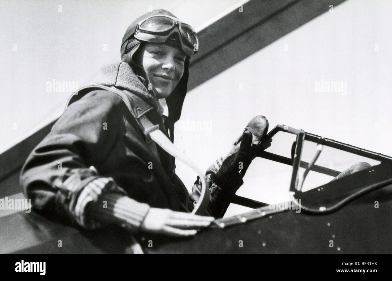 AMELIA MARY EARHART - amerikanische Pionierin Flieger (1897-1937) Stockfoto