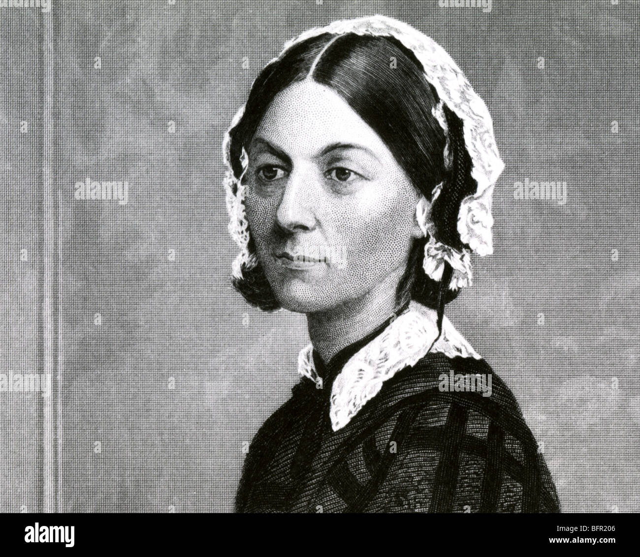 FLORENCE NIGHTINGALE - englischen Pionier der Pflege- und Krankenhaus-Reform (1820-1910) Stockfoto
