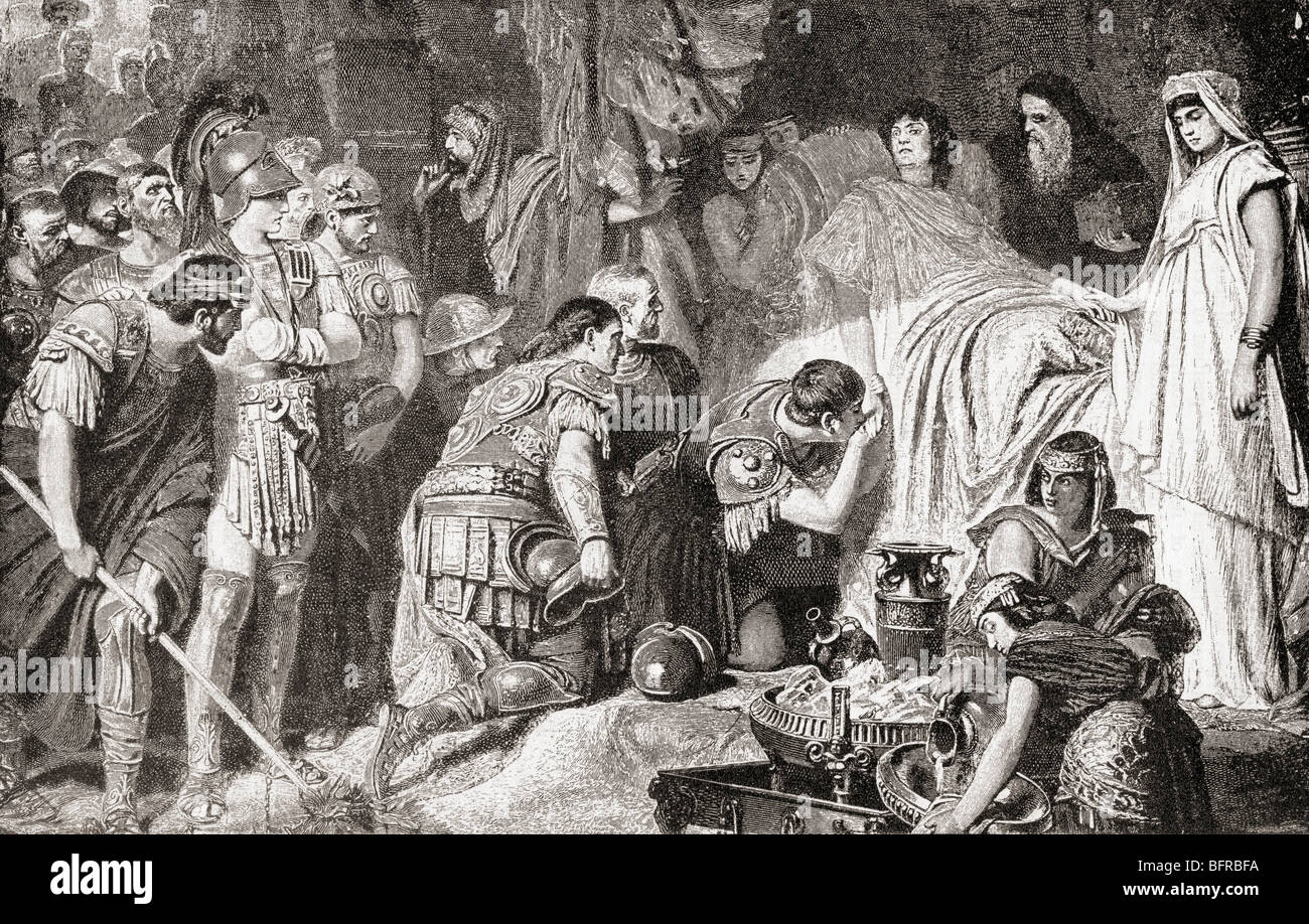 Tod von Alexander dem Großen in