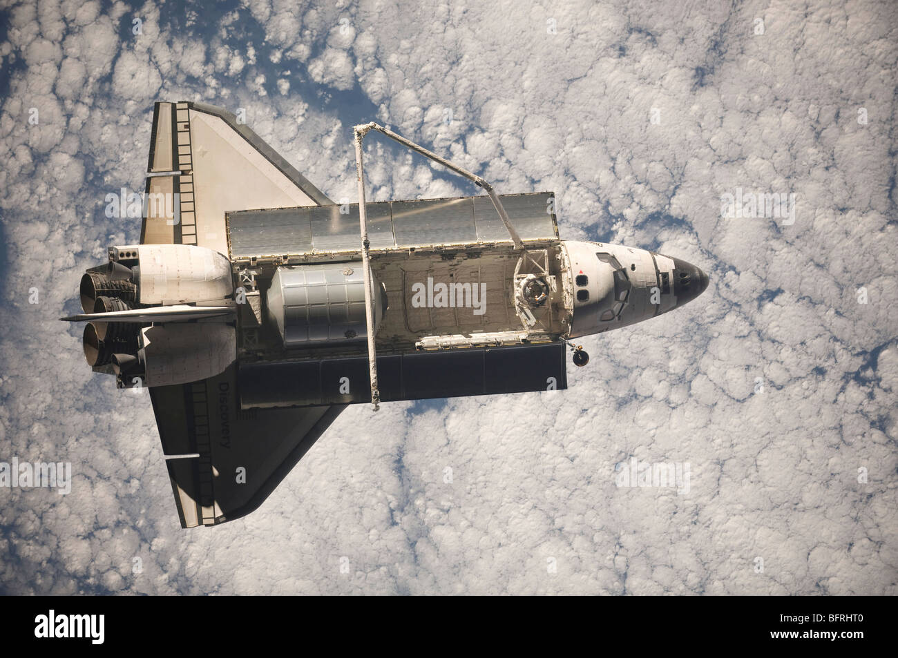 Space Shuttle Discovery Stockfoto