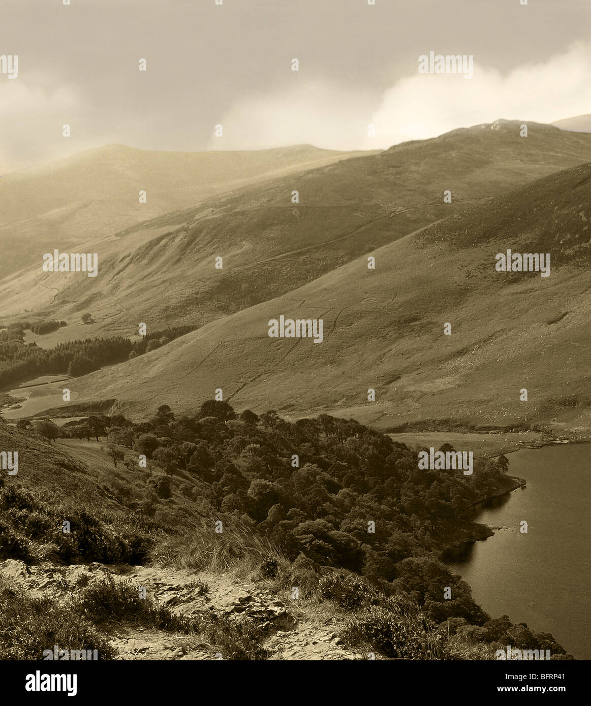 Landschaftsbild von Sally Gap, County Wicklow, Ireland Stockfoto Landschaftsbild von Sally Gap, County Wicklow, Ireland Stockfoto