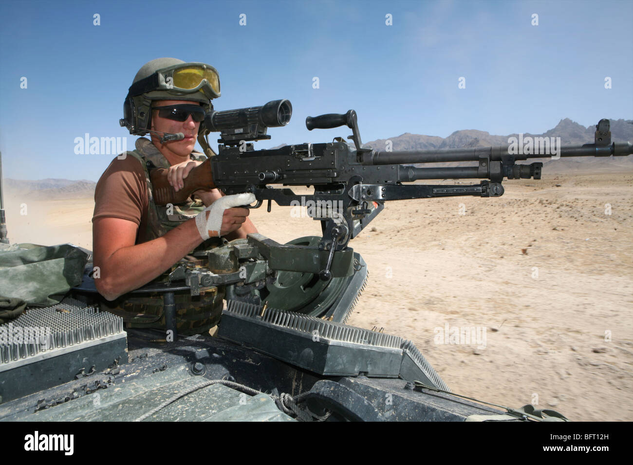 Niederländischen Militär in Uruzgan im Rahmen der ISAF-intervention Stockfoto