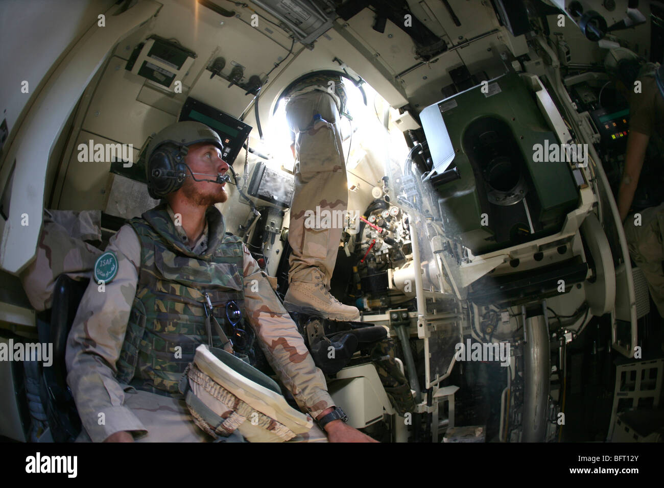 Niederländischen Militär in Uruzgan im Rahmen der ISAF-intervention Stockfoto