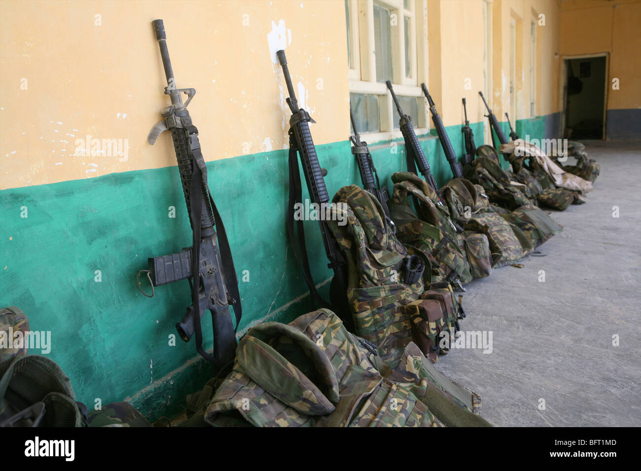 Niederländischen Militär in Uruzgan im Rahmen der ISAF-intervention Stockfoto