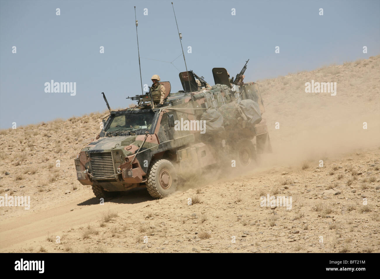 Niederländischen Militär in Uruzgan im Rahmen der ISAF-intervention Stockfoto