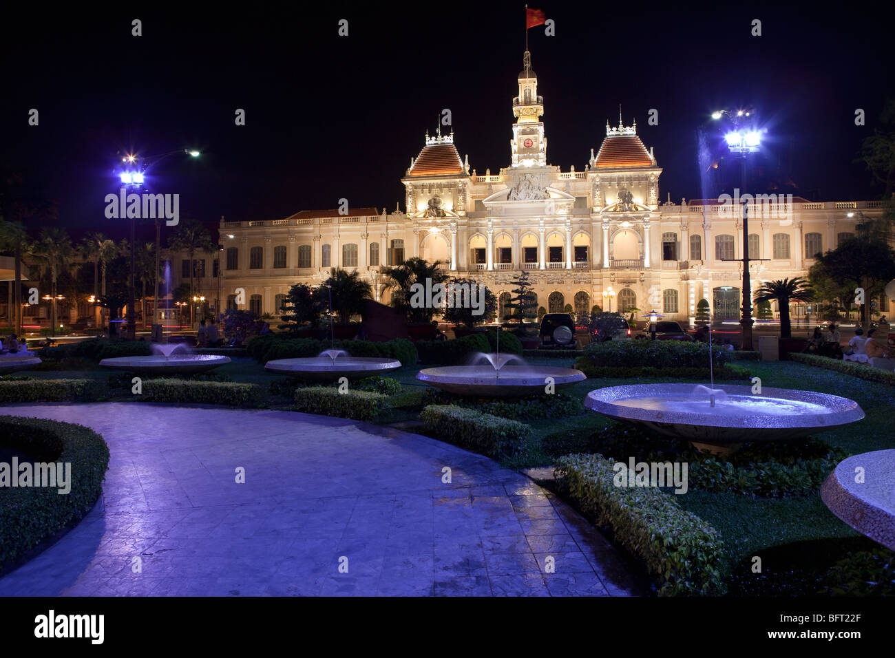 Ho Chi Minh City Hall, Ho Chi Minh, Vietnam Stockfoto