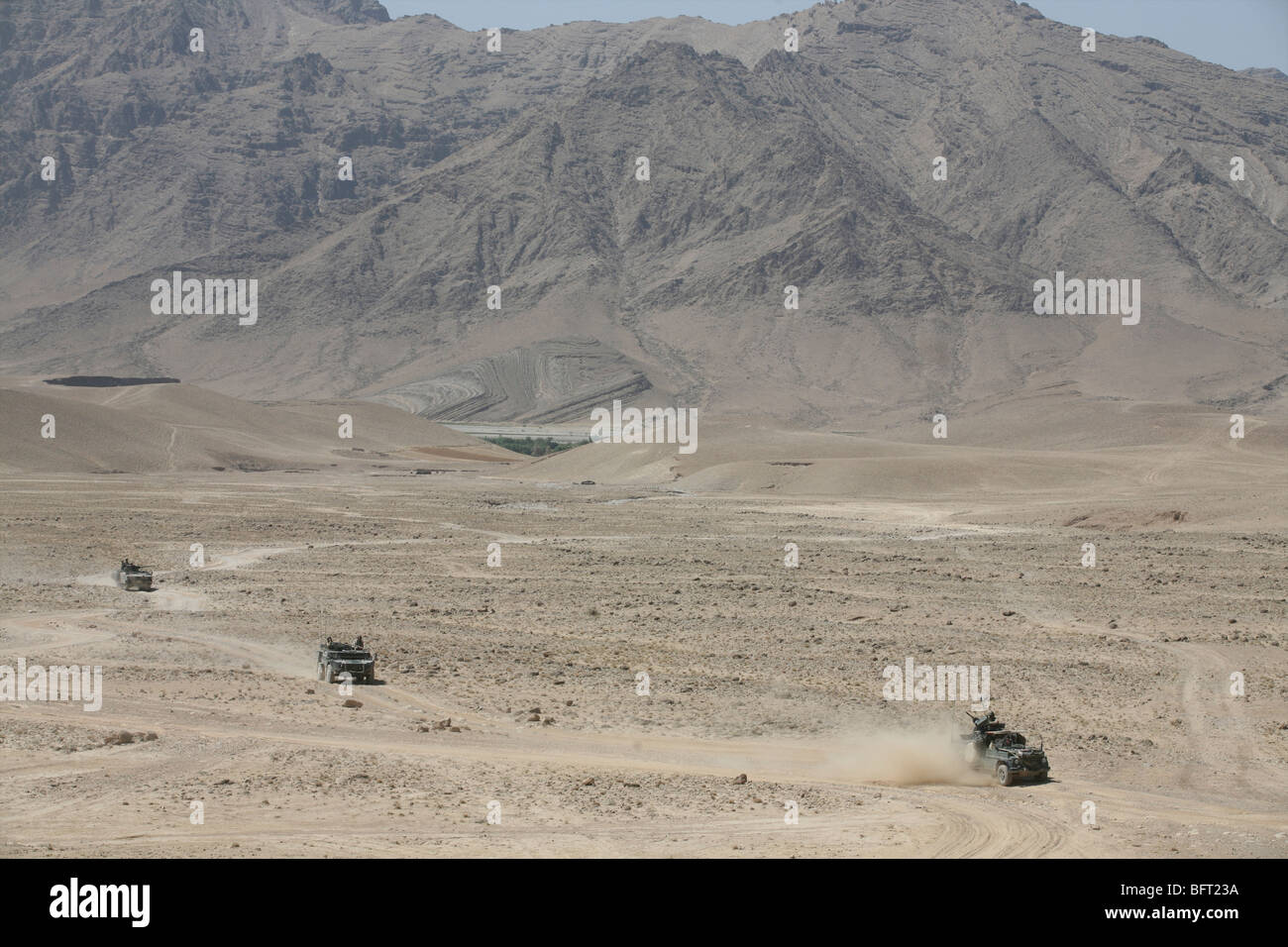 Niederländischen Militär in Uruzgan im Rahmen der ISAF-intervention Stockfoto