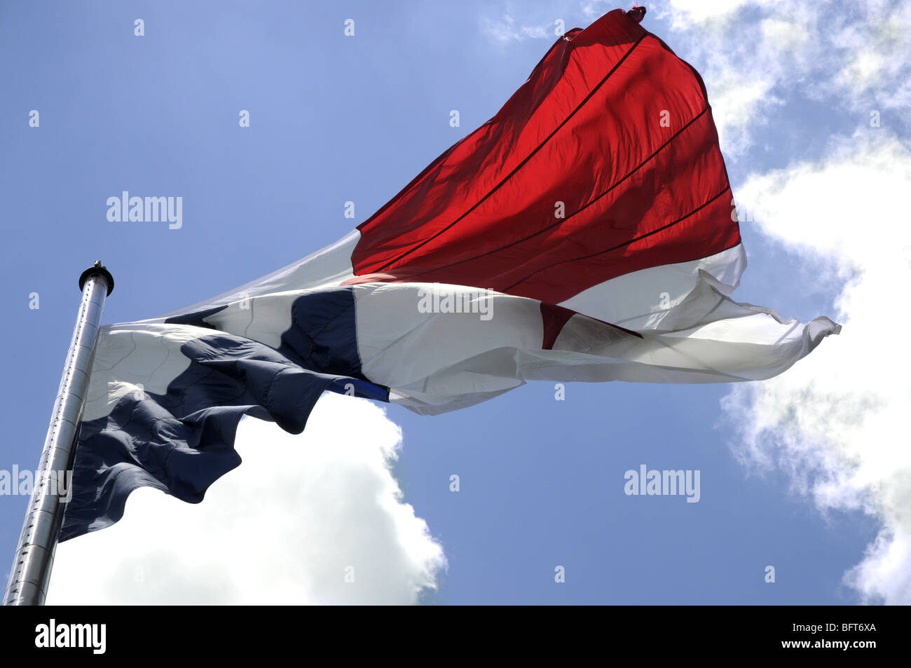Flagge von Panama Stockfoto