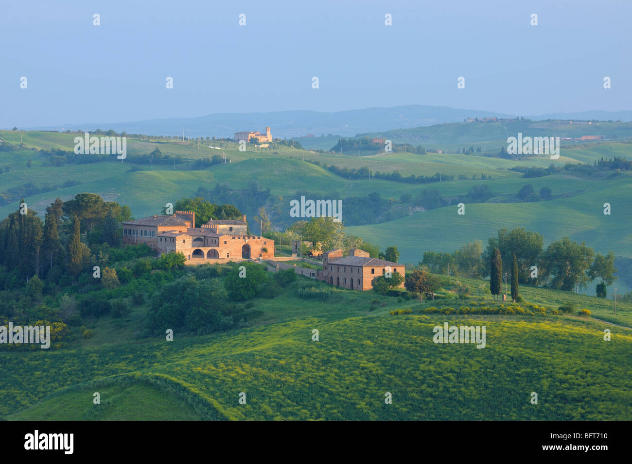 Crete Senesi, Provinz Siena, Toskana, Italien Stockfoto