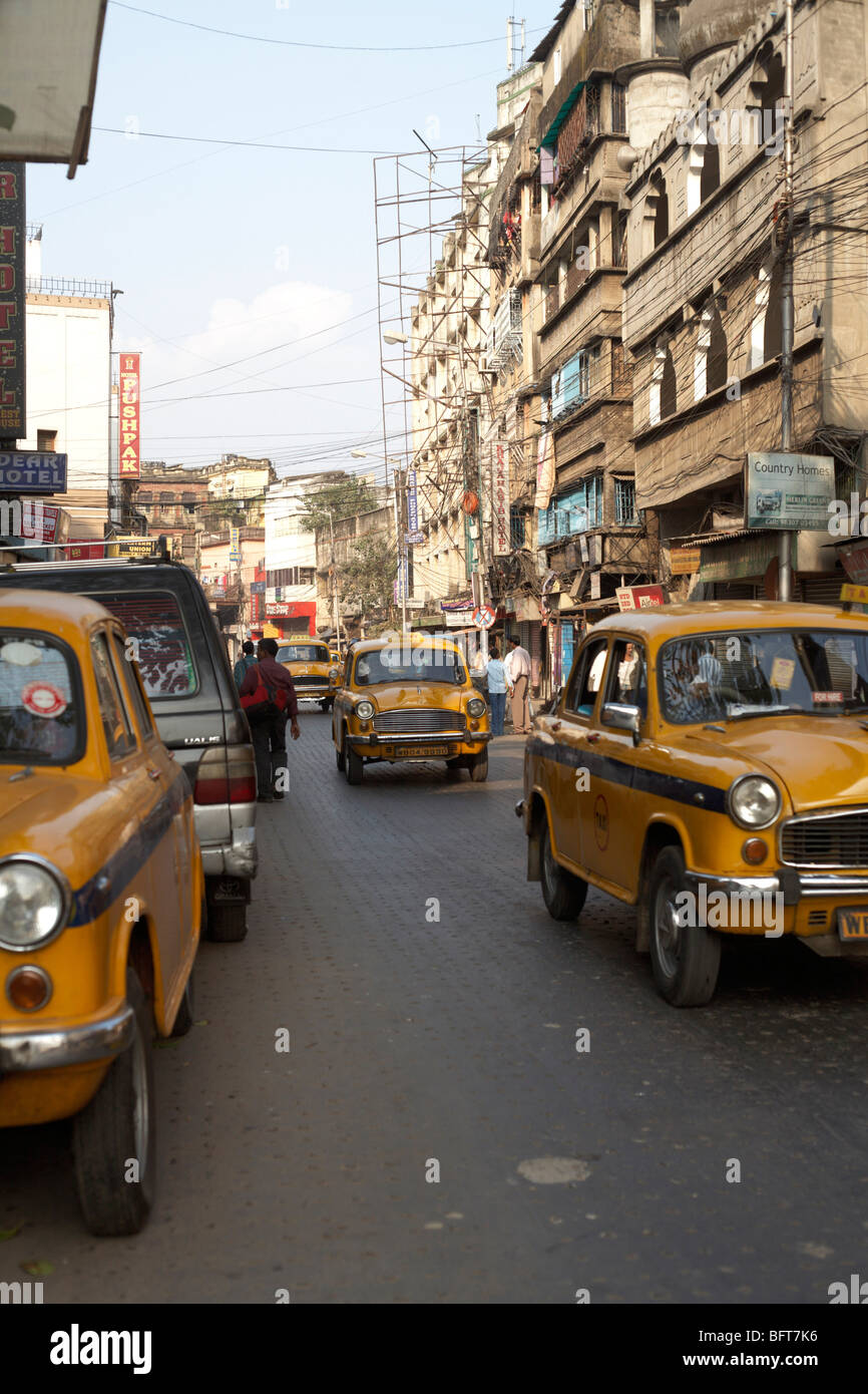 Straßenszene, Kolkata, Westbengalen, Indien Stockfoto