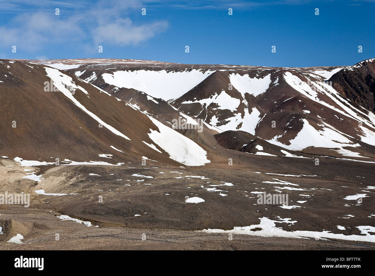 Craig Harbour, Ellesmere Insel, Nunavut, Kanada Stockfoto
