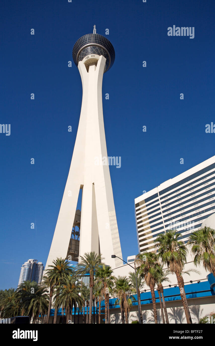 Stratosphere Tower Las Vegas Stockfoto