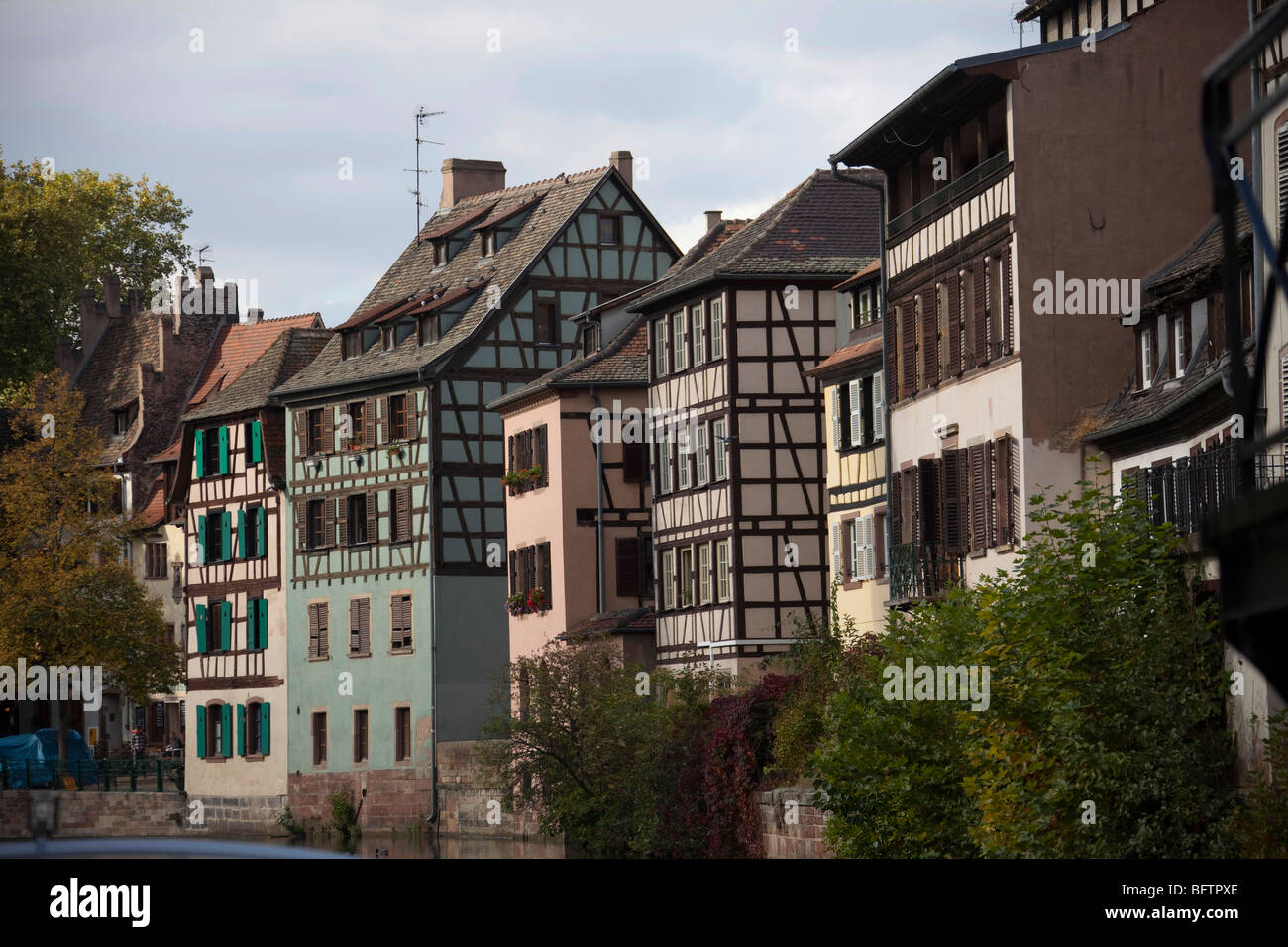 Rue des Moulins-Straßburg-Bas-Rhin Elsass Frankreich 099800 Strasbourg Horizontal Stockfoto