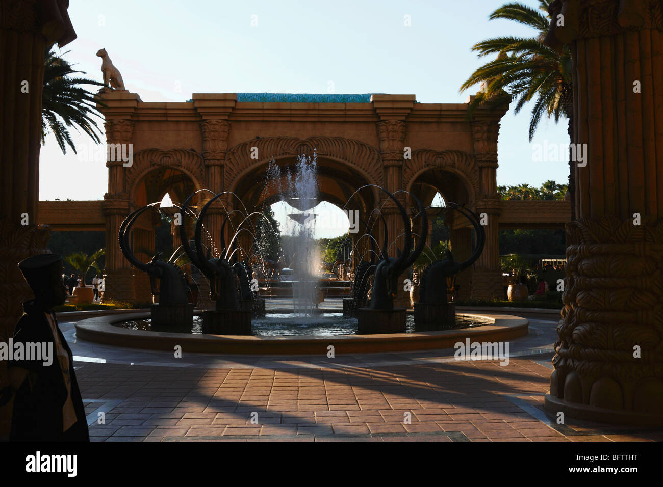 Palace Hotel, Sun City, Südafrika, November 2009 Stockfoto