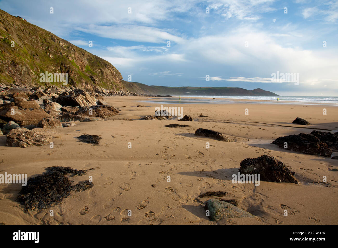 Tregonhawke Strand, Whitsand Bay, Cornwall England UK Stockfoto