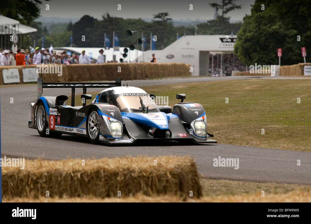 Peugeot 908 HDi FAP. Le-Mans-Sieger 2009. Stockfoto
