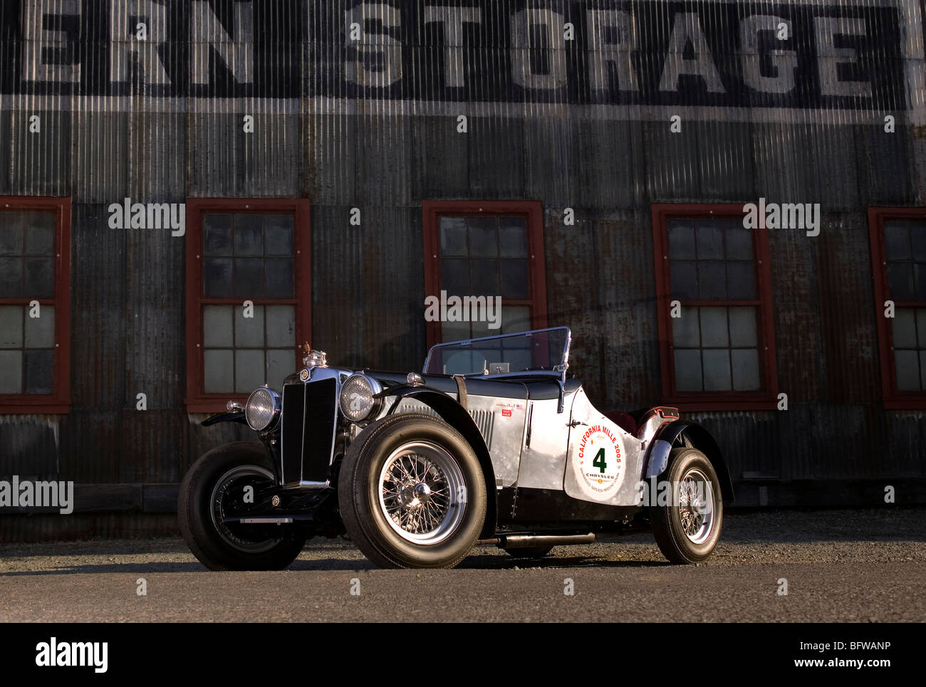 MG NA Sport Rennwagen 1930 Stockfoto
