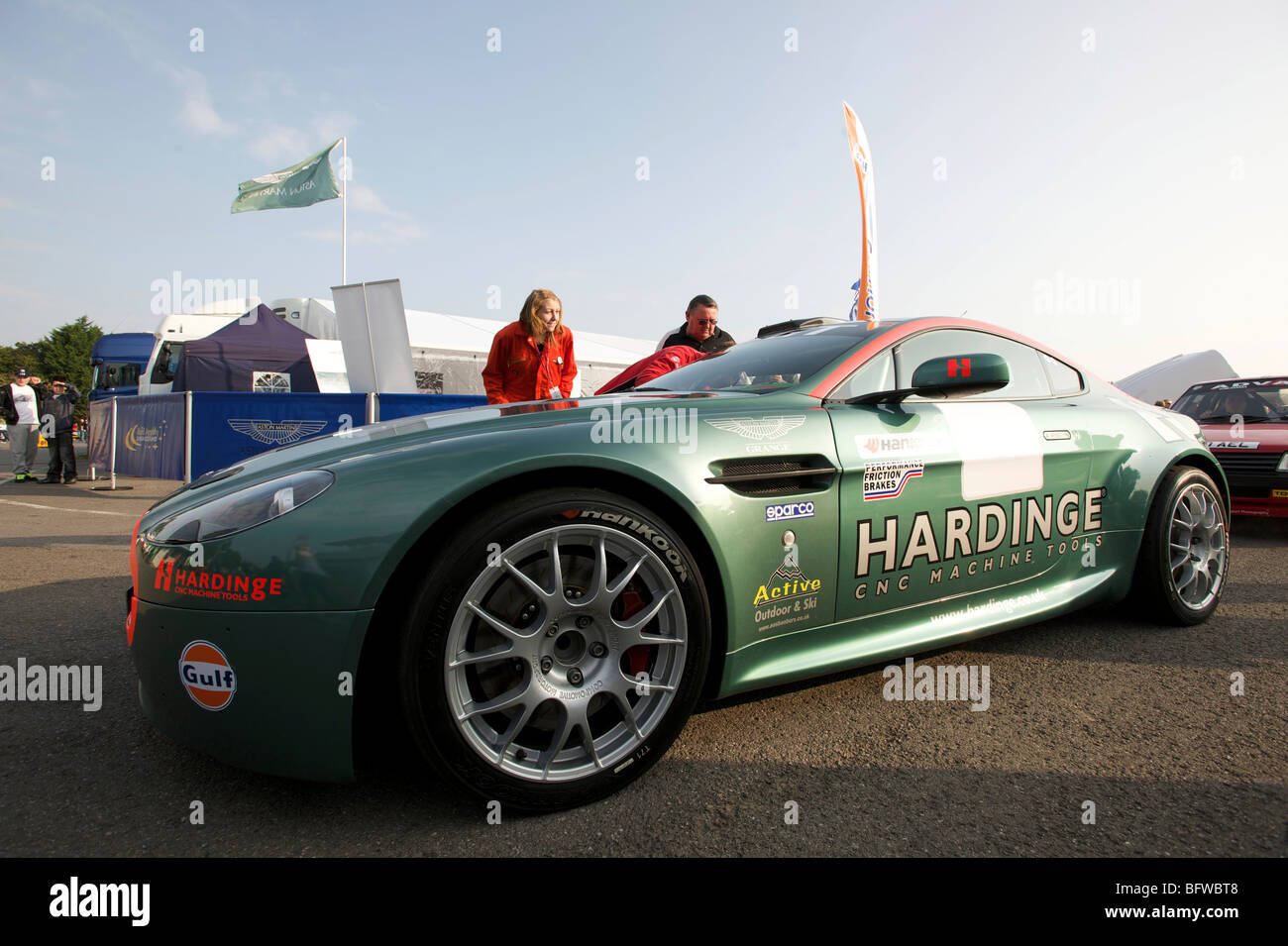 Aston Martin DB9 Stockfoto