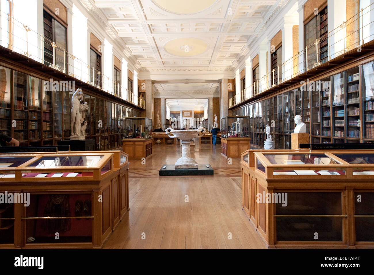 Die Aufklärung Zimmer des British Museum, London, UK Stockfoto