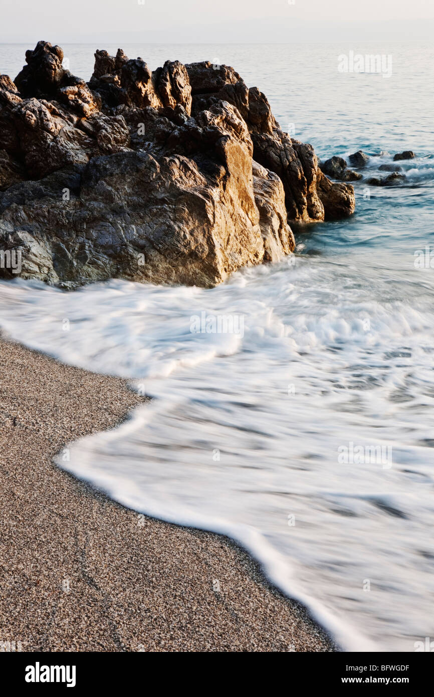 Studie Kastani Beach Skopelos Insel Sporaden Griechenland Stockfoto