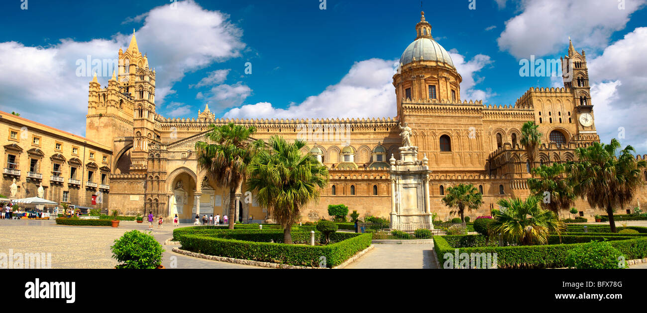 Palermo Kathedrale, Sizilien Stockfoto