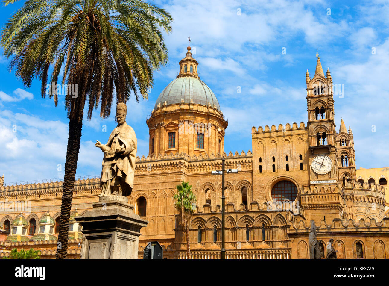 Palermo Kathedrale, Sizilien Stockfoto