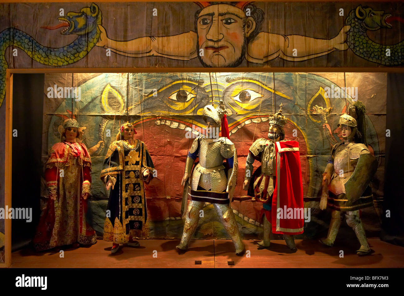 PuppentheaterMuseum, traditionelle sizilianische Palermo