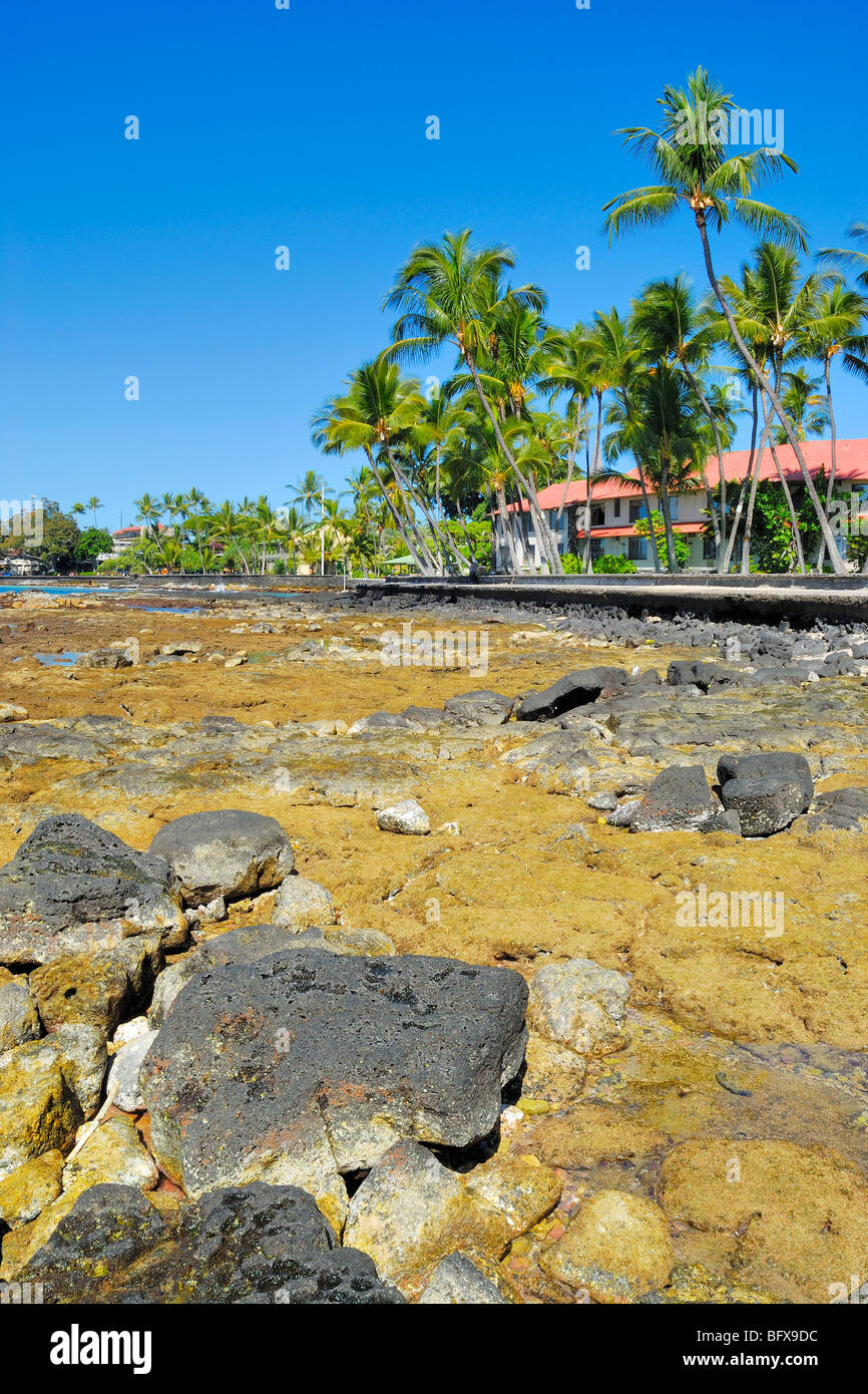 Kona Inn shopping Village, Kailua-Kona, Big Island von Hawaii Stockfoto