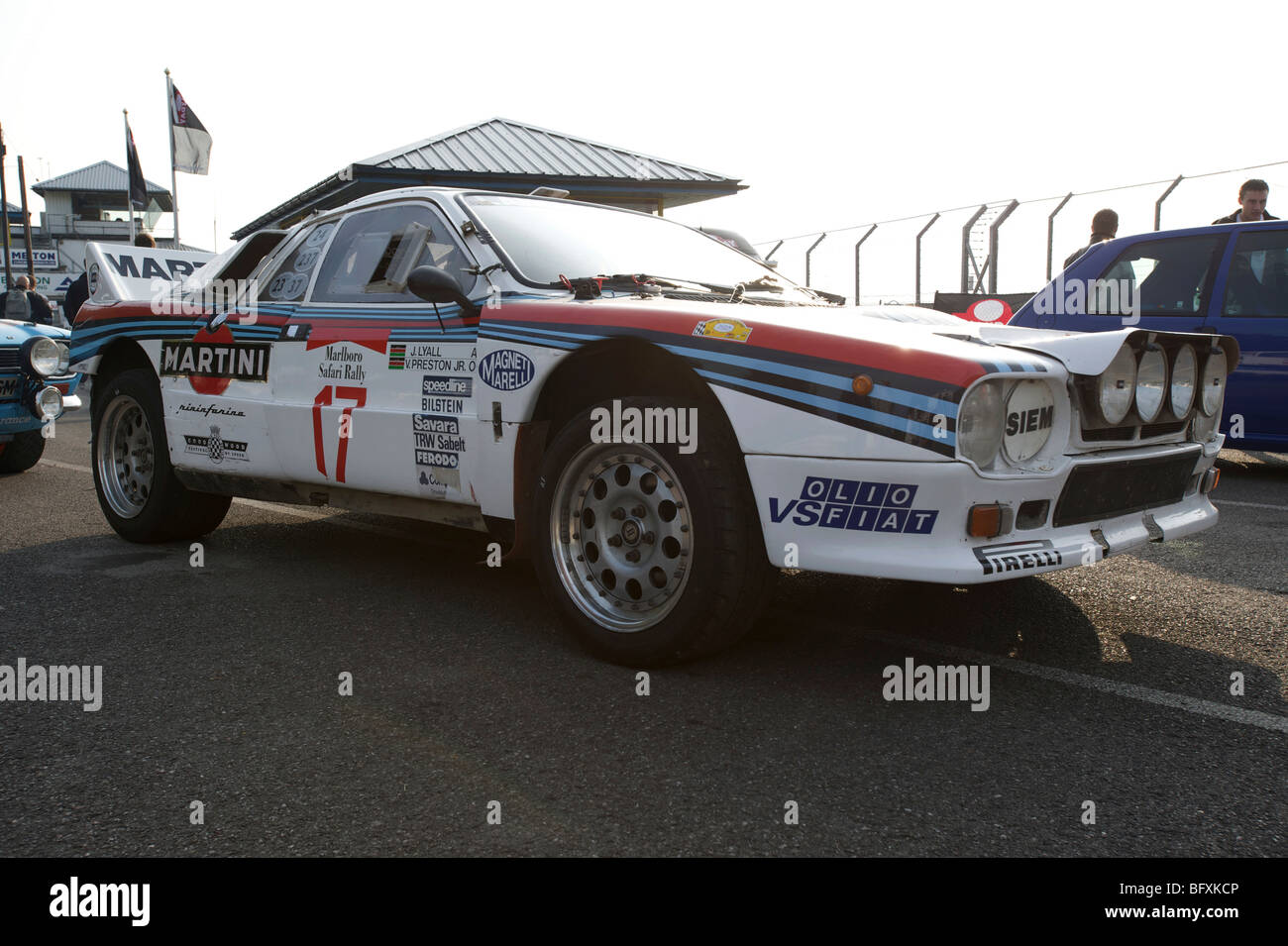 Lancia 037 Rally Car (Stradale) Martini Stockfoto