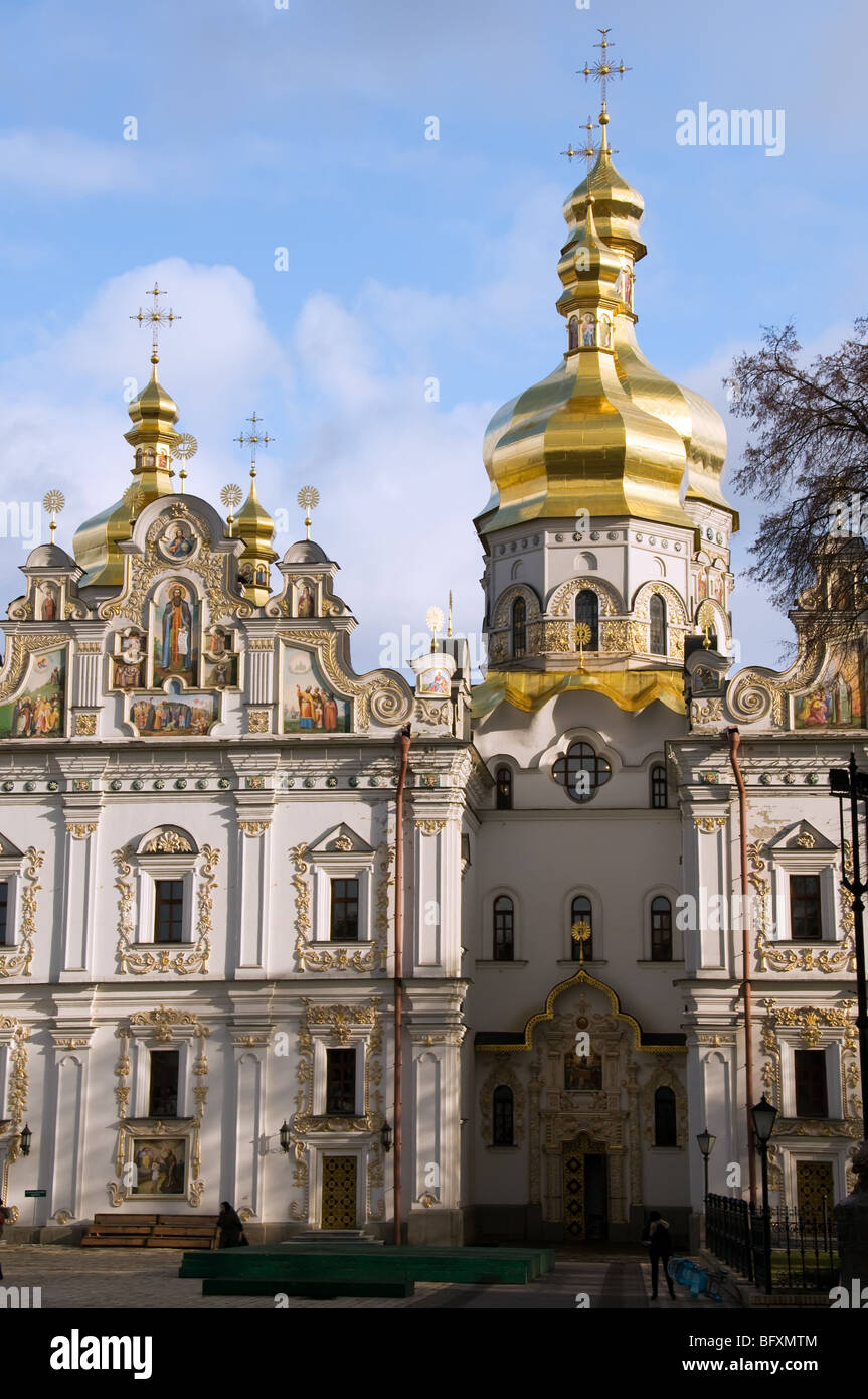 Kathedrale des Dormition, Höhlenkloster von Kiew, Kiew Stockfoto