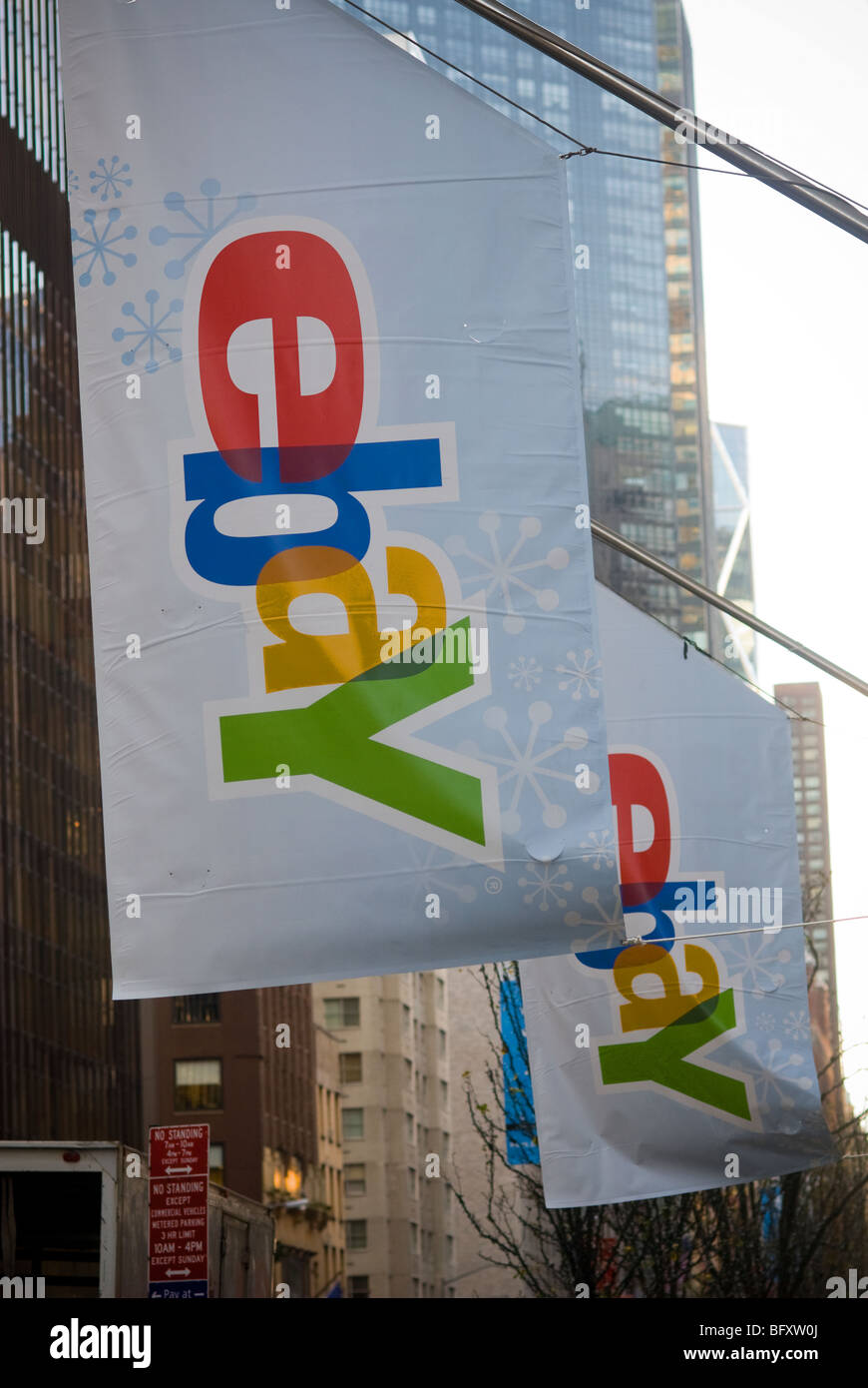 Der Online-Vermarkter, eBay, öffnet sich ein pop-up Store namens eBay @ 57th in New York Stockfoto