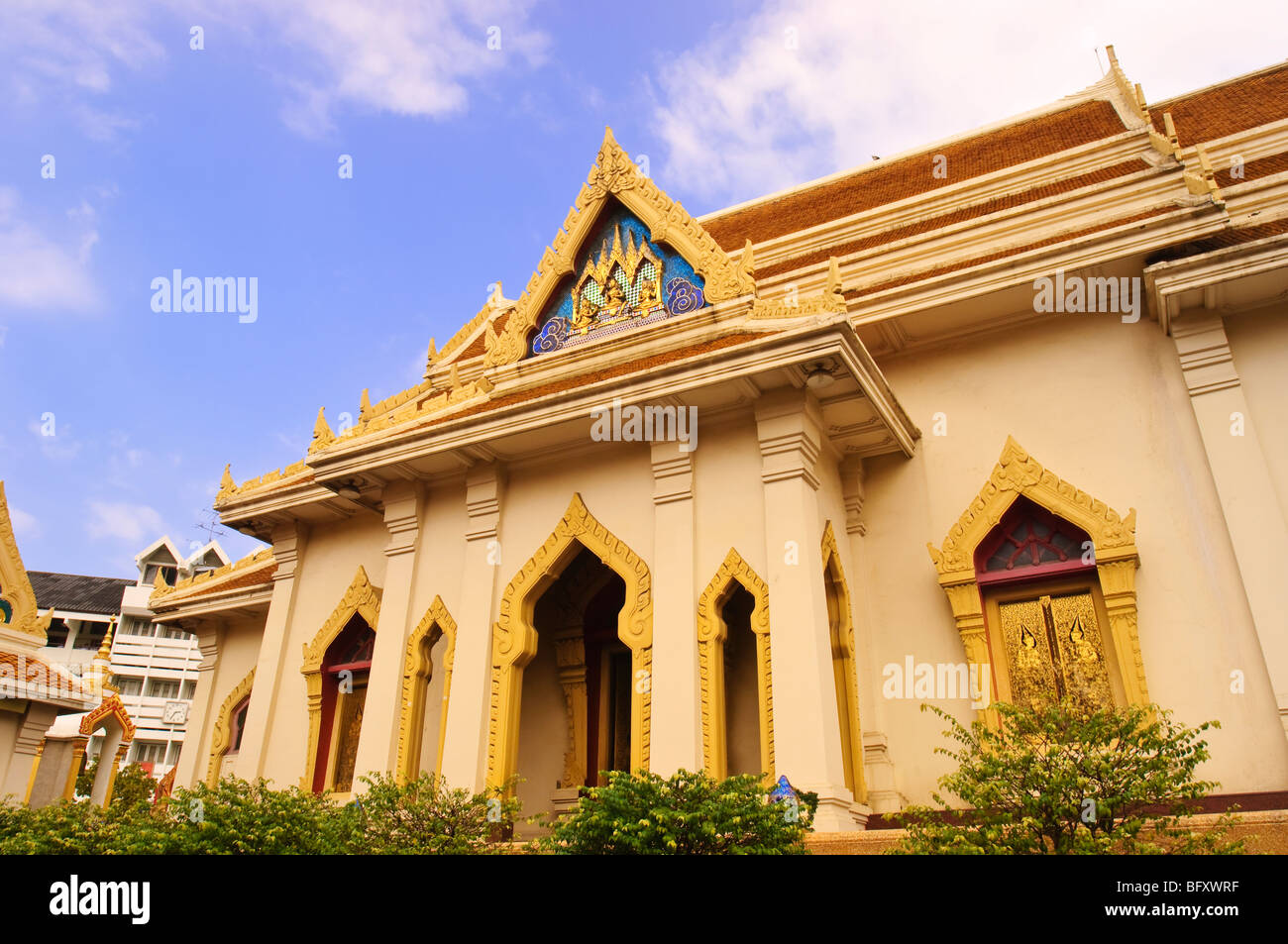 Tempel Wat Traimit, Phra Phuttha Maha Suwant Patimakon (Tempel des Goldenen Buddha) Bangkok, Thailand. Stockfoto