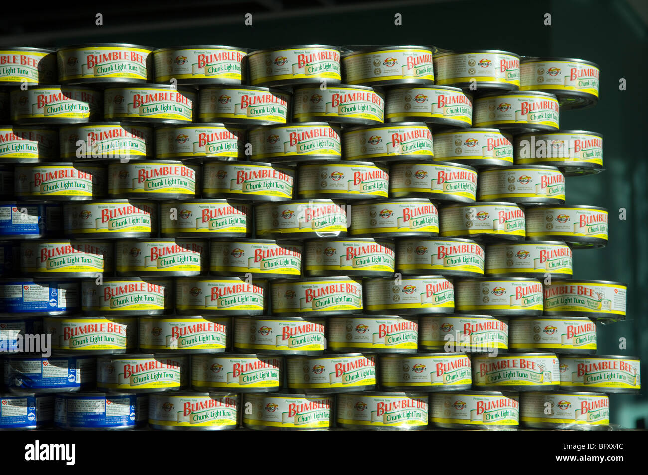 Canstruction-Design-Wettbewerb in New York Stockfoto