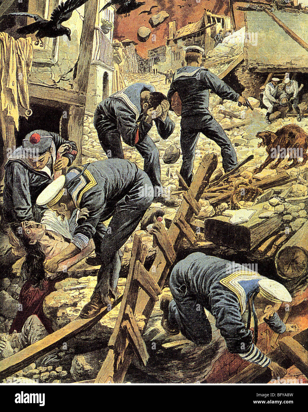 Earthquake of messina Fotos und Bildmaterial in hoher Auflösung Alamy