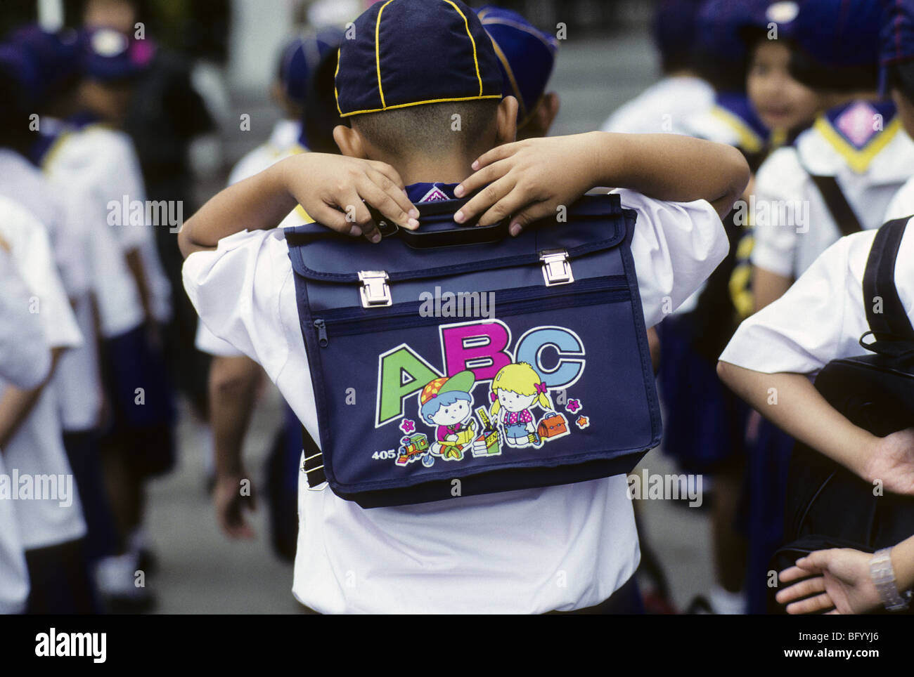 Schulkinder in Thailand Stockfoto