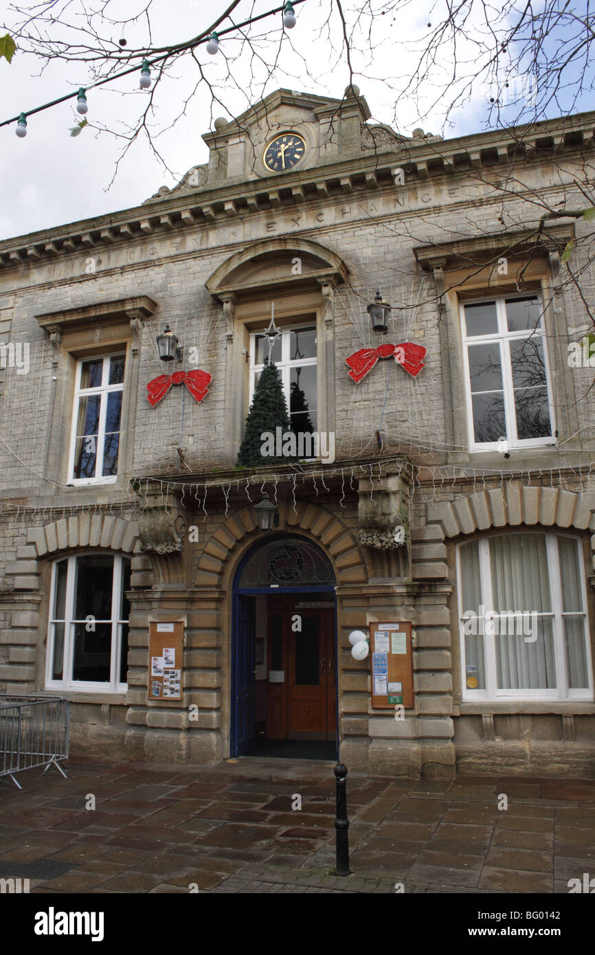 Corn Börsengebäude Witney Oxfordshire Stockfoto