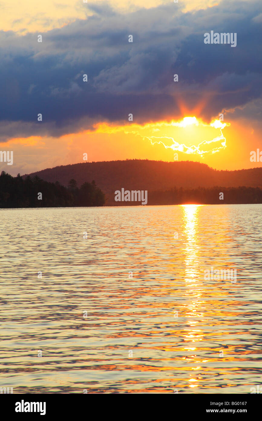 Blue Mountain Lake, Adirondacks, New York Stockfoto